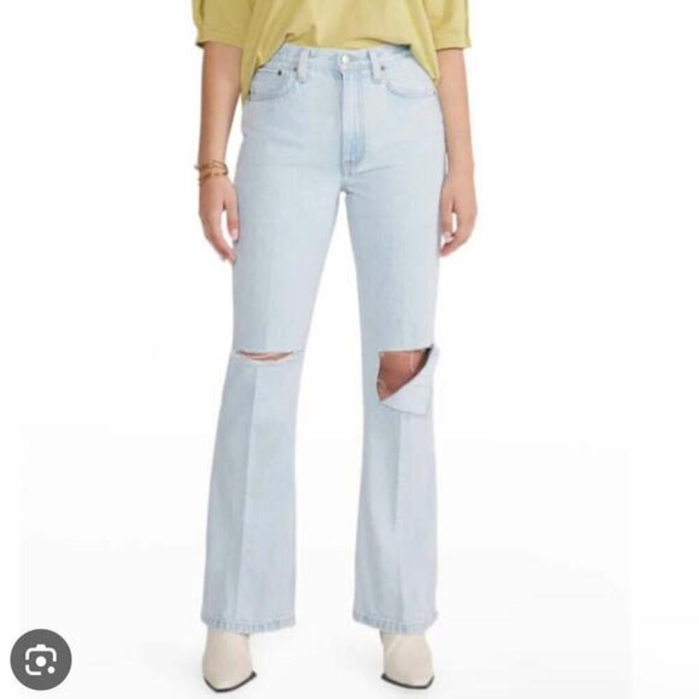 Ética Sasha Modern Flare‎ Jeans Sea Breeze Size 29